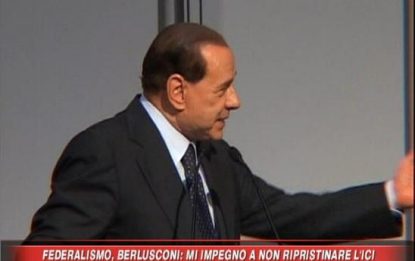 Berlusconi: Federalismo e giustizia, riforme indispensabili