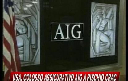 Il crac Lehman affossa i big americani, ora trema AIG
