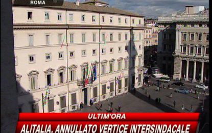 Alitalia, il governo si appella alla responsabilità