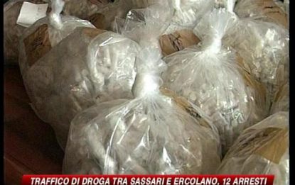 Operazione anti-droga tra Sassari e la Campania
