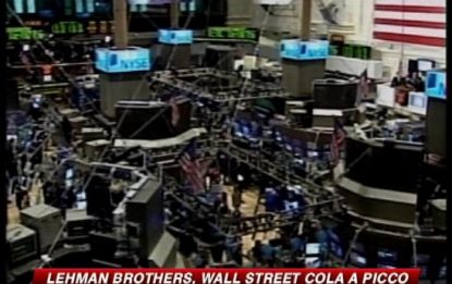 Lehman Brothers, Wall street cola a picco
