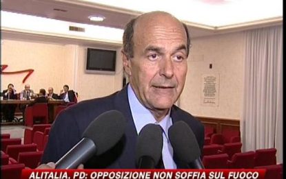 Alitalia, Bersani: "Con piano Fenice, Cai simile ad AirOne"