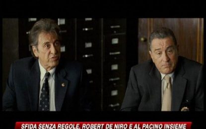 Al Pacino e Robert De Niro incantano Roma