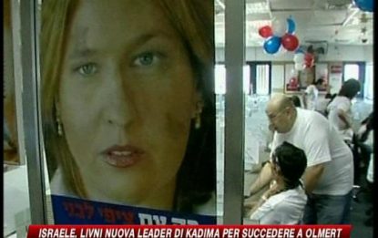 Israele, Tzipi Livni vince le primarie di Kadima