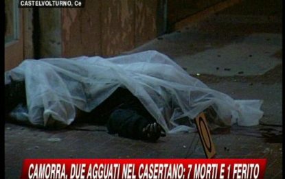 Due agguati di camorra nel Casertano: 7 morti e un ferito