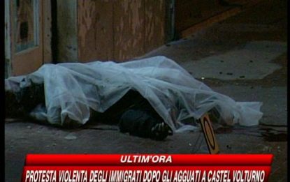 Strage di camorra nel Casertano, 7 morti e un ferito