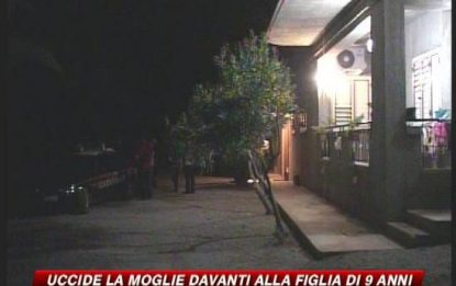 Reggio Calabria, uccide la moglie davanti alla figlia