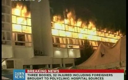 Strage all'hotel Marriot di Islamabad, almeno 50 morti