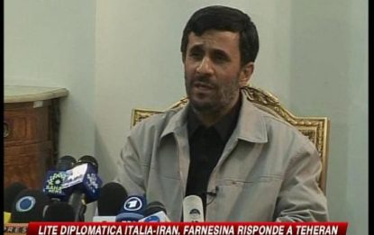 E' lite diplomatica Italia-Iran