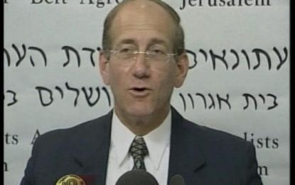 Israele, Olmert si dimette. La Livni sarà il nuovo premier