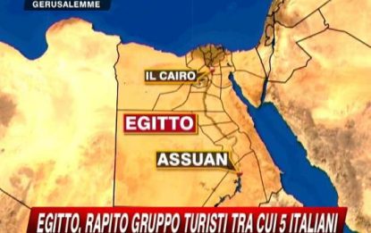 Egitto, è giallo sul rapimento di 5 italiani