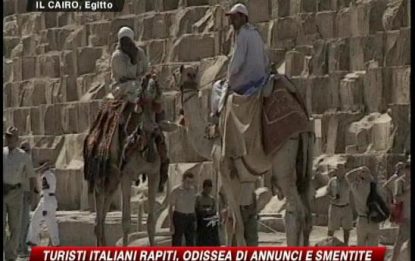 Giallo sugli italiani rapiti in Egitto, trattative in corso