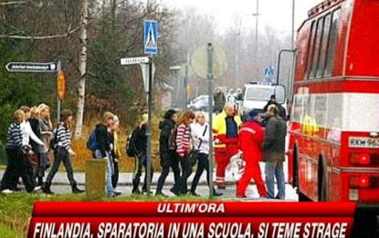 Finlandia, sparatoria in una scuola
