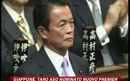 Svolta in Giappone: Aso è il nuovo premier
