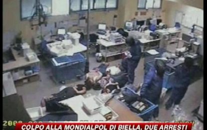 Due arresti per la rapina alla Mondialpol di Biella