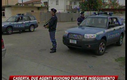 Tragico inseguimente nel Casertano: 2 poliziotti morti