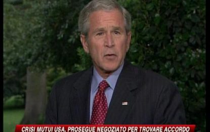 Crisi Usa, nuovo intervento di Bush