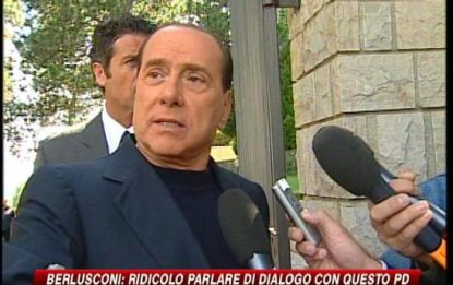 Berlusconi: Impossibile il dialogo con questo Pd