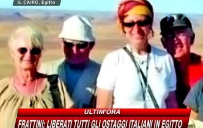 Italiani rapiti in Egitto, finito l'incubo: sono liberi