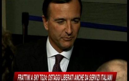 Frattini a SKY TG24: Non è stato pagato alcun riscatto