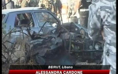 Autobomba in Libano, almeno 5 morti