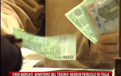 Ministero del Tesoro: Nessun pericolo per le banche italiane