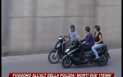 Palermo, fuggono dopo l'alt della polizia: morti due 17enni