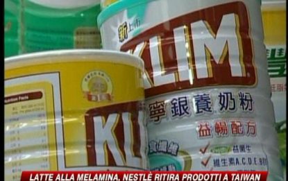 Latte alla melanina, Nestlè ritira prodotti a Taiwan