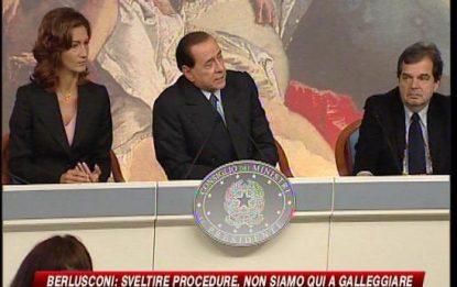 Lo scontro Veltroni-Berlusconi continua sui decreti