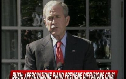 Bush ha firmato, il piano per la crisi dei mutui è legge