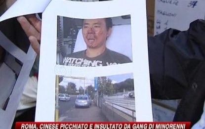 Aggressione razzista: cinese pestato da baby-gang a Roma