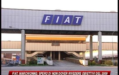 Fiat, Marchionne: "Occhio all'ultimo trimestre 2008"