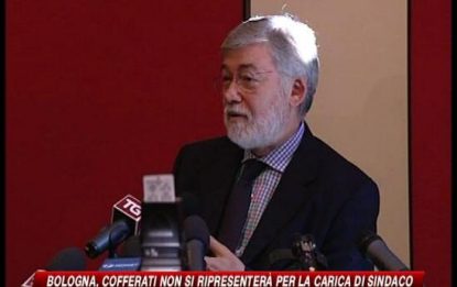 Bologna, Cofferati rinuncia al secondo mandato