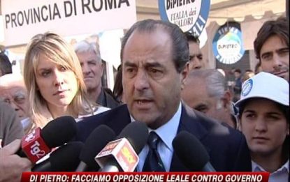 Sinistra antagonista in piazza contro il governo Berlusconi