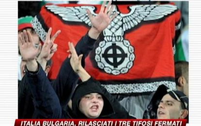 Italia-Bulgaria, rilasciati tre tifosi fermati