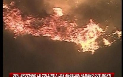 Los Angeles assediata dalle fiamme, almeno due morti