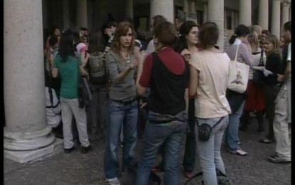 Milano, gli studenti contro la Gelmini