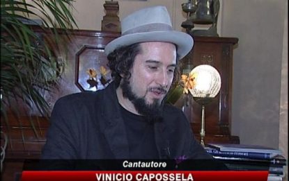 Vinicio Capossela ricomincia... "Da solo"