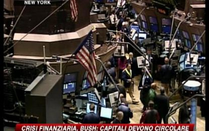 Crisi, Bush avverte: "Capitali devono tornare a circolare"