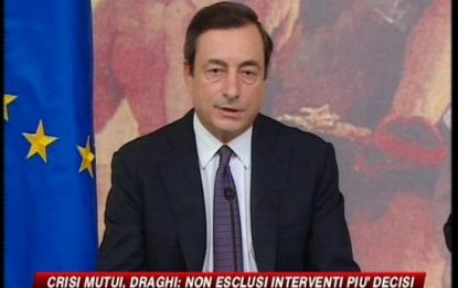 Crisi, Draghi non esclude "passi ulteriori e più decisi"
