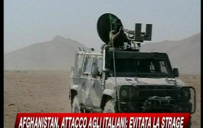 Afghanistan, kamikaze contro militari italiani