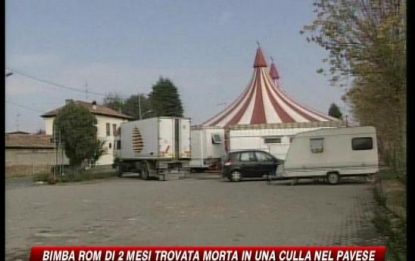 Pavia, bimba rom di 2 mesi trovata morta in un camper