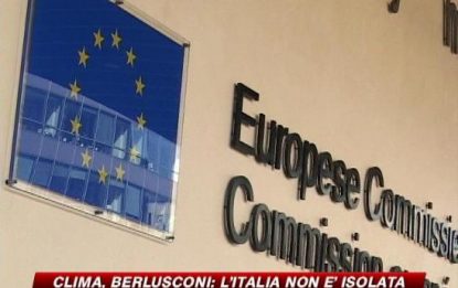Oggi vertice Ue sul clima, Berlusconi: Italia non è isolata