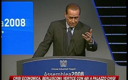 Crisi, Berlusconi: "Non deve toccare economia reale"