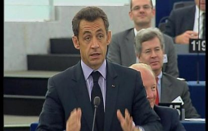 Clima, Sarkozy cerca l'intesa con l'Italia