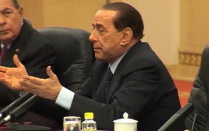 Berlusconi: "Facinorosi tra gli studenti"