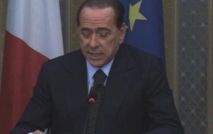 Berlusconi: "Sostegno alle imprese, ma niente rottamazione"