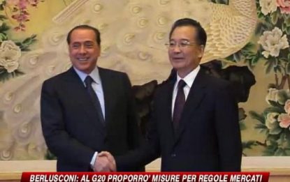 Berlusconi: Sostegno alle imprese, no alle rottamazioni