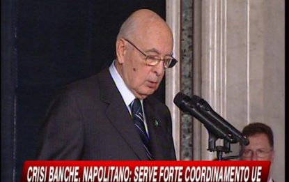 Crisi, per Napolitano necessarie risposte trasparenti