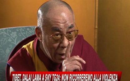Dalai Lama a SKY TG24: "Deluso per i rapporti con la Cina"